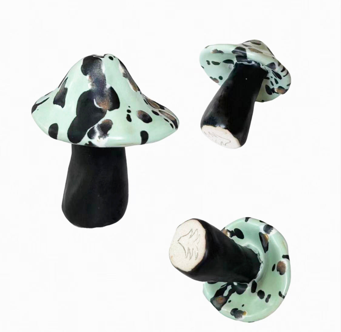 Ceramic Mushroom Incense Holder (one of a kind)