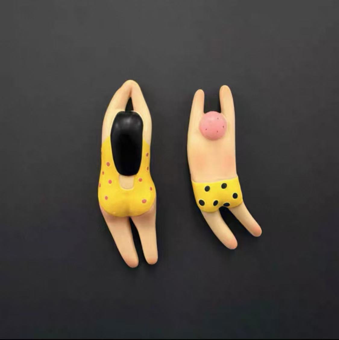 Fridge Magnet Swimmers