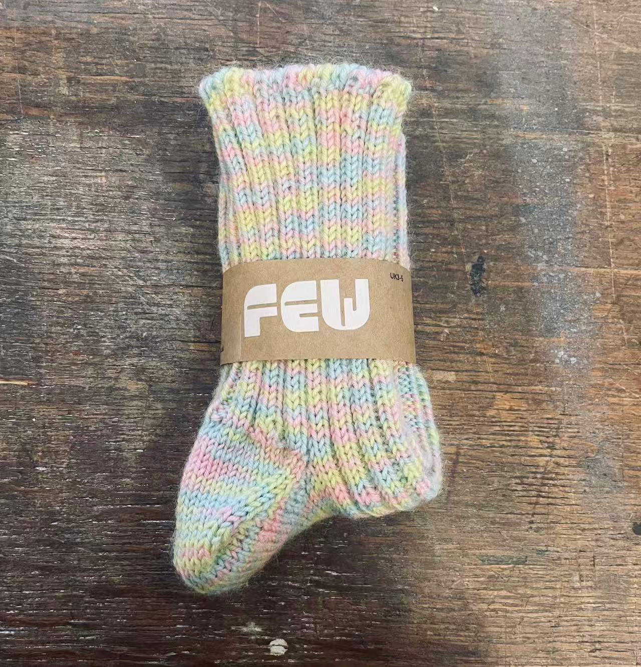 Hand Knitted  Wool Socks (E)
