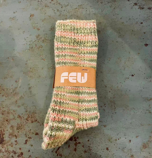 Hand Knitted Wool Socks (C)
