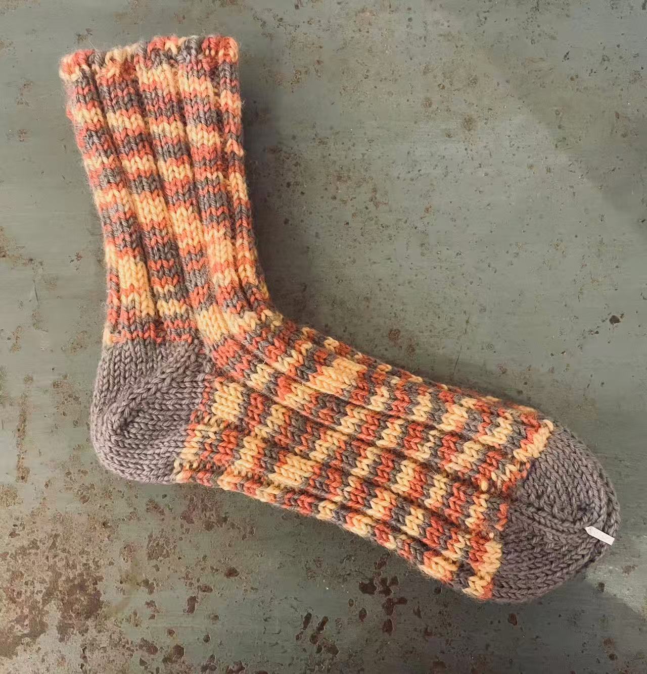 Hand Knitted Wool Socks (A)