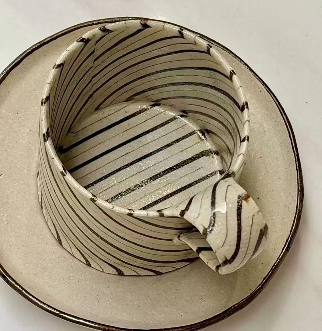 Espresso Cup & Saucer by Yusuke Aida / Oshino Kiln