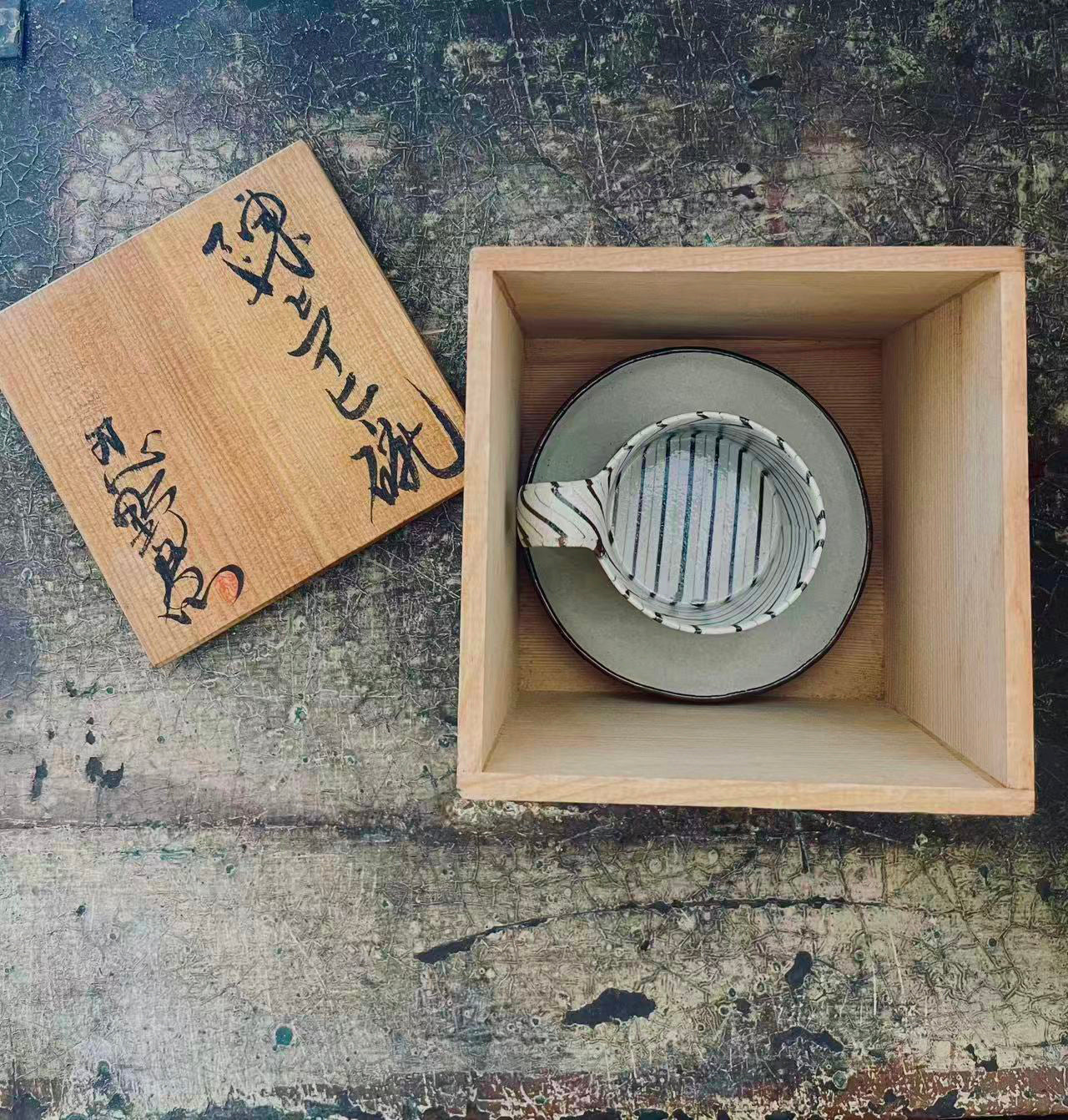 Espresso Cup & Saucer by Yusuke Aida / Oshino Kiln