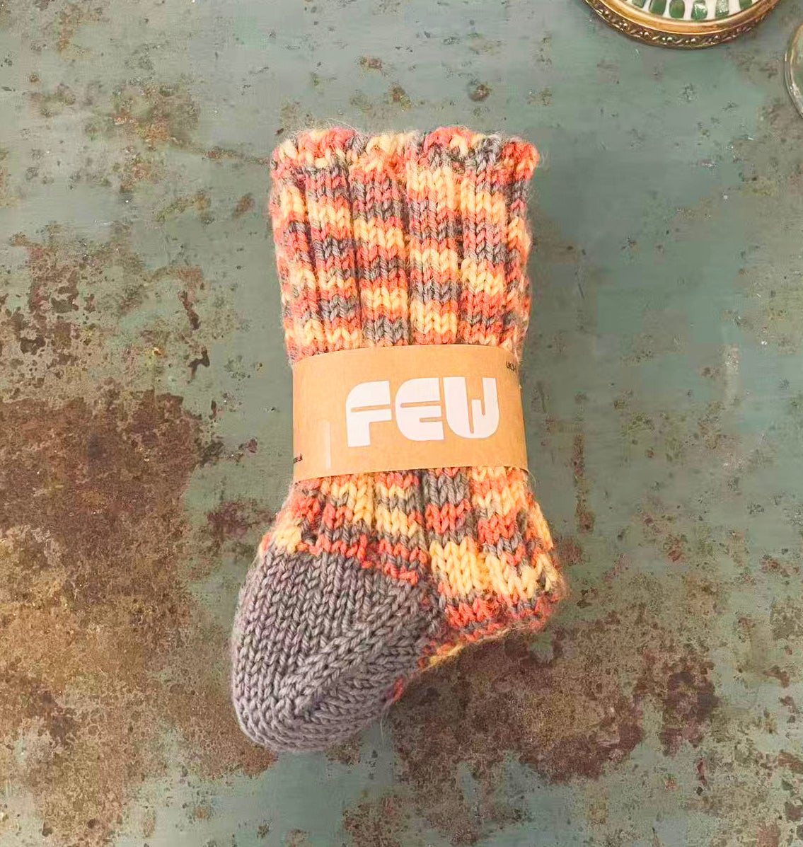 Hand Knitted Wool Socks (A)