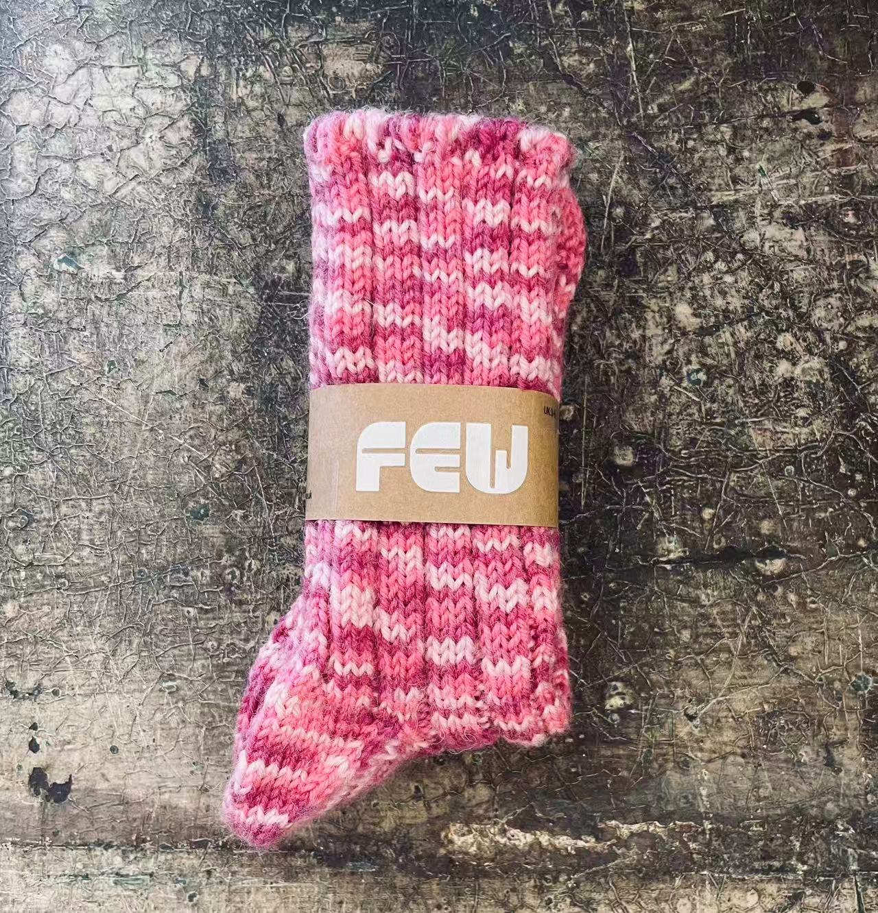 Hand Knitted  Wool Socks (F)