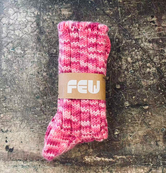 Hand Knitted  Wool Socks (F)