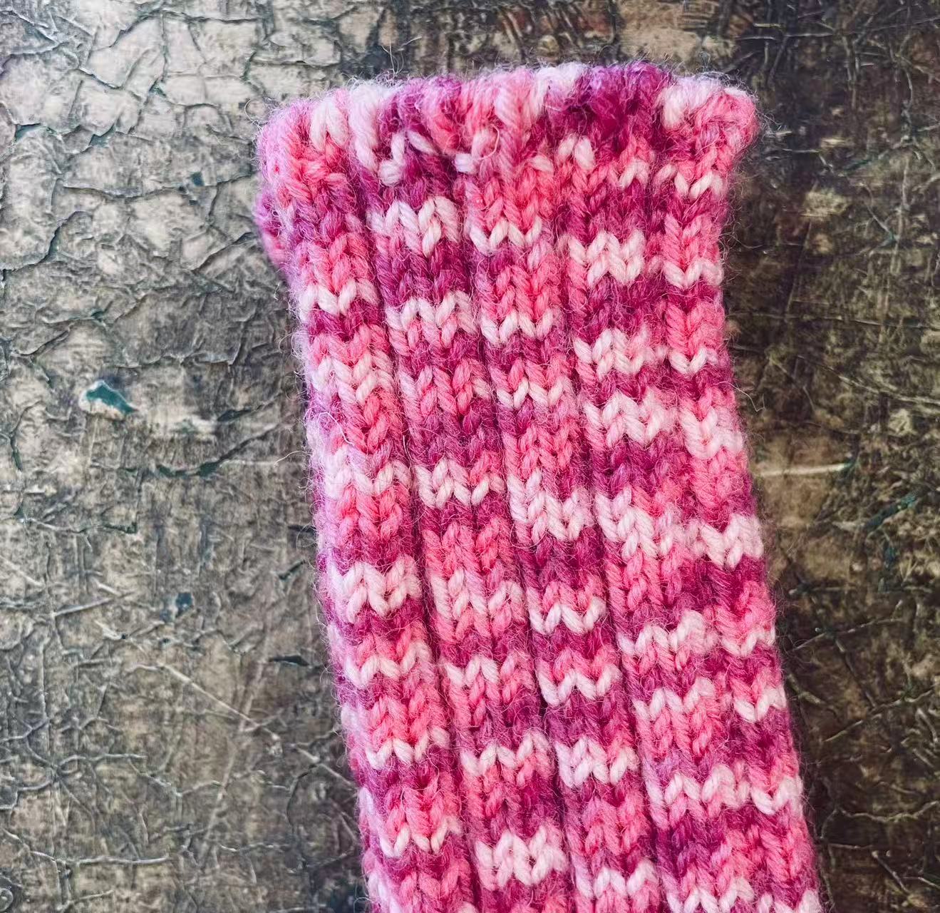 Hand Knitted  Wool Socks (F)