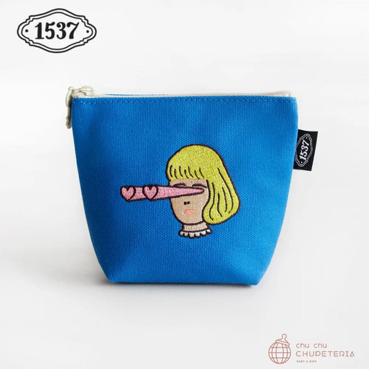 Korea 1537 Love Beam Canvas Pouch